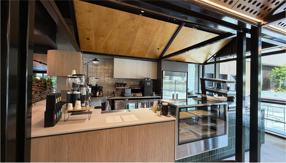 10 Coffee Hill cafe counter interior